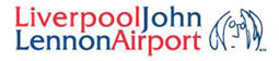 Image of Liverpool John Lennon Airport logo.